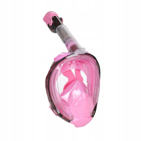 Snorkeling Full Face Mask Professional Pink