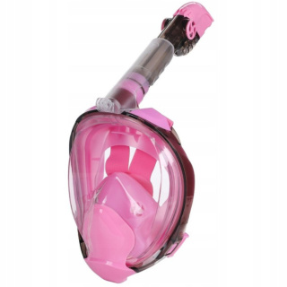 Snorkeling Full Face Mask Professional Pink