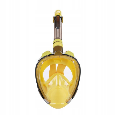 Snorkeling Full Face Mask Professional Yellow