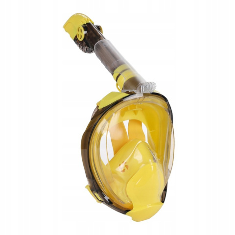 Snorkeling Full Face Mask Professional Yellow