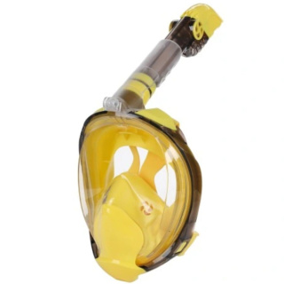 Snorkeling Full Face Mask Professional Yellow