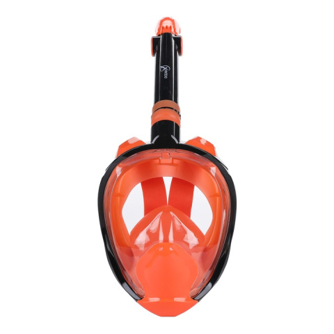 Snorkeling Full Face Mask Professional Orange