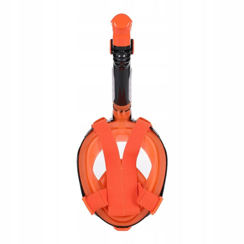 Snorkeling Full Face Mask Professional Orange