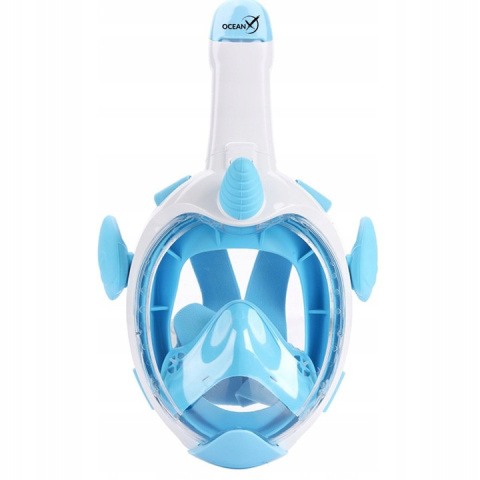 Full Face Mask for Snorkeling for Kids UNICORN Blue XS