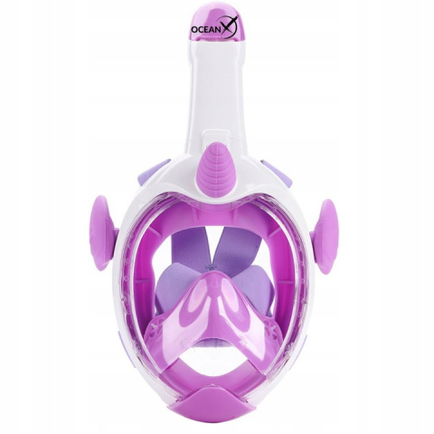 Full Face Mask for Snorkeling for Kids UNICORN Purple XS