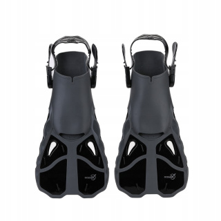 Adjustable Diving Swimming Fins Black