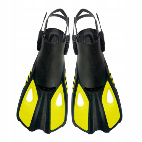 Adjustable Diving Swimming Fins Yellow