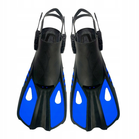 Adjustable Diving Swimming Fins Blue